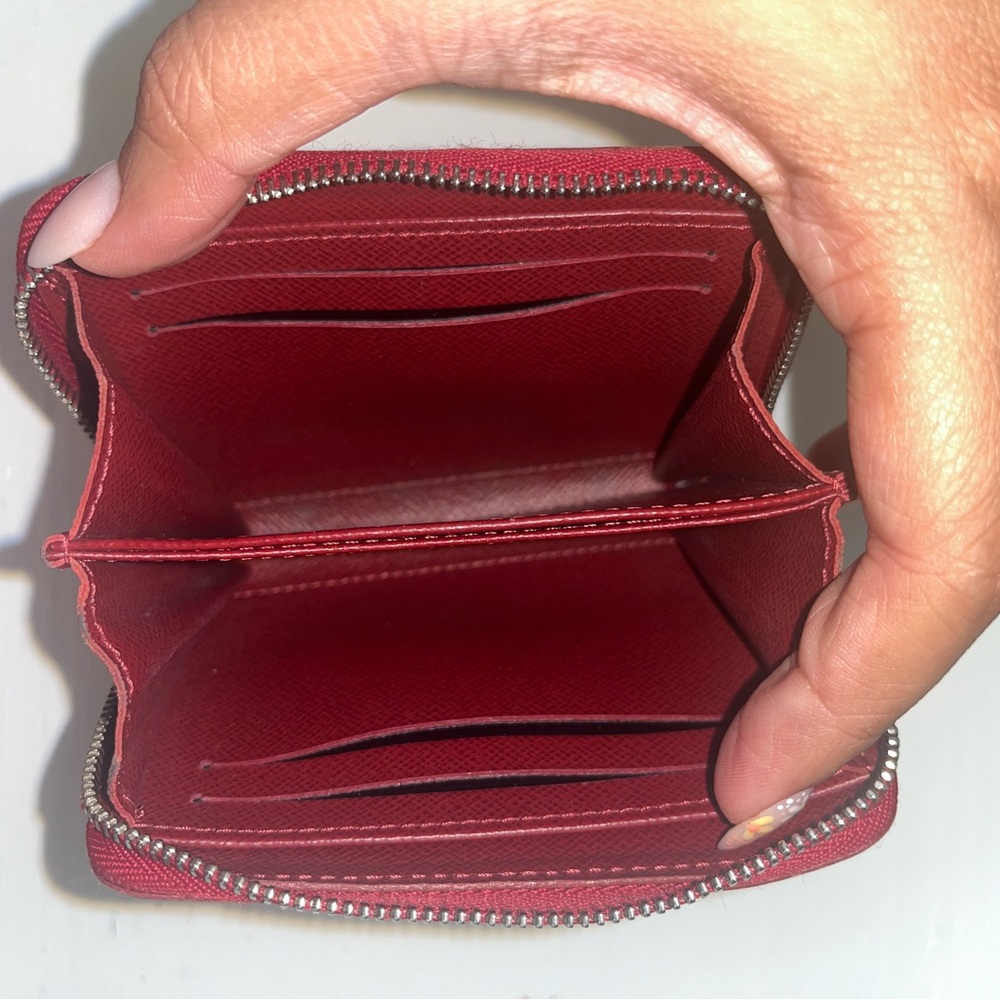 Louis Vuitton Red Epi Compact Zippy Wallet (COA included) - Picture 5 of 16